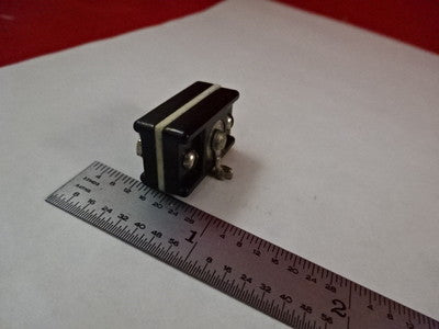 Very Rare Vintage Quartz Crystal Sandwich Frequency Control B