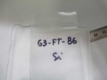 SLAB SILICON ELEMENT SINGLE CRYSTAL THICK WAFER RARE AS PICTURED G3-FT-86
