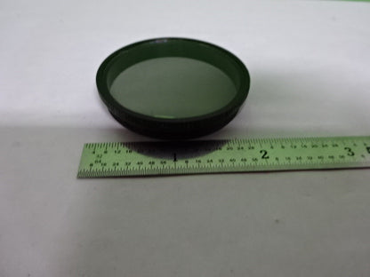 MICROSCOPE PART POLARIZER STEREO OLYMPUS JAPAN OPTICS AS IS #AQ-34