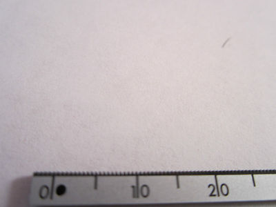 OPTICAL RULER SWISS MADE STAGE FOR MICROSCOPE OR OPTICS POSITIONING BIN#5M