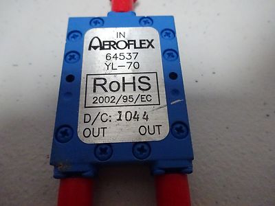 RF MICROWAVE MODULE AEROFLEX YL-70 FREQUENCY GHz AS IS BIN#TB-5-2-A