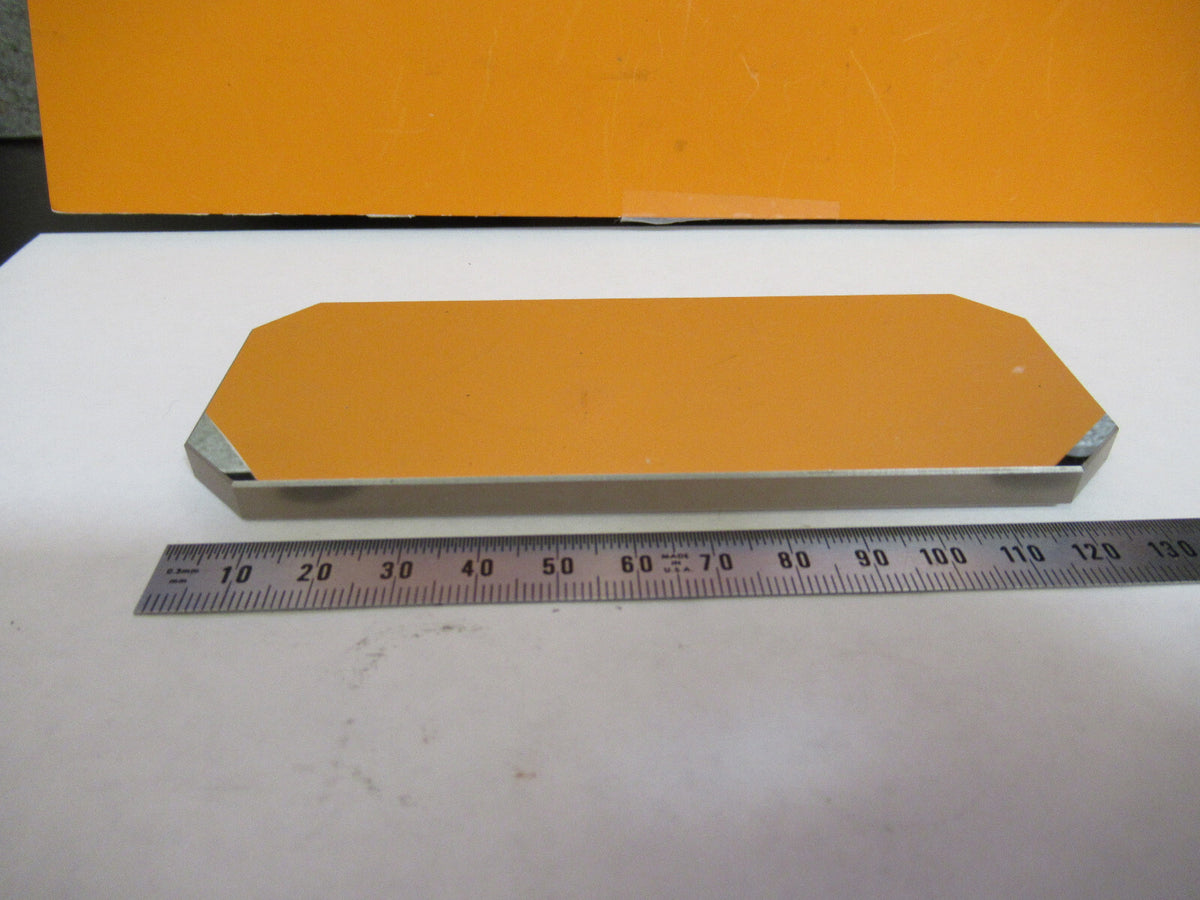 optical large glass TRUNCATED MIRROR MIL SPEC  laser optics as pictured  y3-a-13