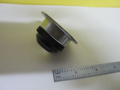 MICROSCOPE PART NIKON JAPAN CONDENSER OPTICS AS IS BIN#T8-08