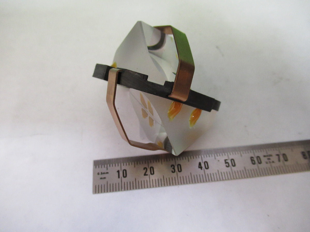 AMSCOPE PRISM ASSEMBLIES STEREO HEAD OPTICS MICROSCOPE PART AS PICTURED 82-A-75