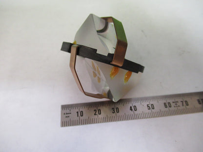 AMSCOPE PRISM ASSEMBLIES STEREO HEAD OPTICS MICROSCOPE PART AS PICTURED 82-A-75