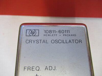 hp hewlett packard 10811-60111 time base quartz oscillator AS PICTURED &5k-ft-89