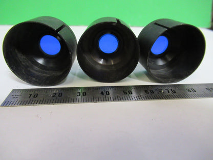 BAUSCH LOMB  EYEPIECE LOT BLUE FILTER OPTICS MICROSCOPE PART V7-FT-76