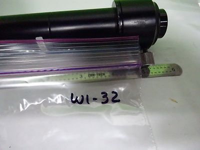 MICROSCOPE PART ADAPTER LENS TUBUS OPTICS AS IS BIN#W1-32