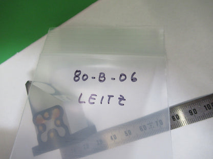 MICROSCOPE PART LEITZ WETZLAR GERMANY PRISM MOUNTED OPTICS AS PICTURED 80-B-06
