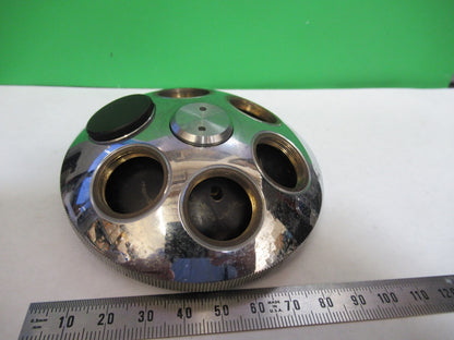 WILD HEERBRUGG SWISS M20 SEXTUPLE NOSEPIECE MICROSCOPE PART AS PICTURED G7-A-56