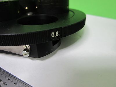 MICROSCOPE PART POLYVAR REICHERT LEICA MAGNIFICATION CHANGER AS IS BIN#S6-14