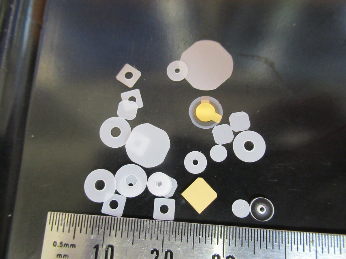 LOT ASSORTED PIEZO QUARTZ PIEZOELECTRIC BLANKS ULTRASONIC SENSOR &1e-ft-76