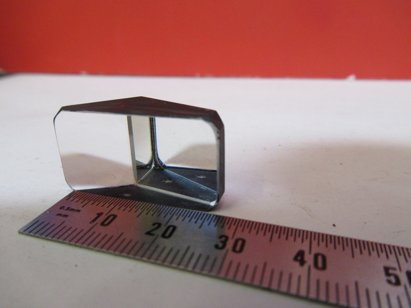 OLYMPUS JAPAN HEAD GLASS PRISM OPTICS MICROSCOPE PART AS PICTURED T9-A-59