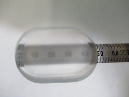 Optical Pre-form Racetrack Glass for Mirror uncoated Optics