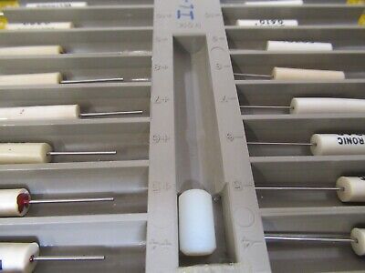 CALIBRATED PINS INSPECTION METROLOGY DELTRONIC .0135 .041SET AS PICTURED &9-A-08