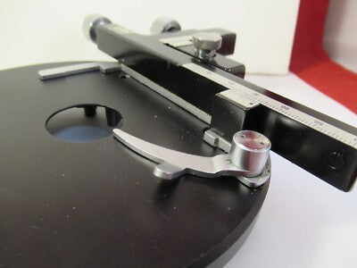 WILD HEERBRUGG M11 MICROMETER STAGE TABLE MICROSCOPE PART AS PICTURED &14-A-98