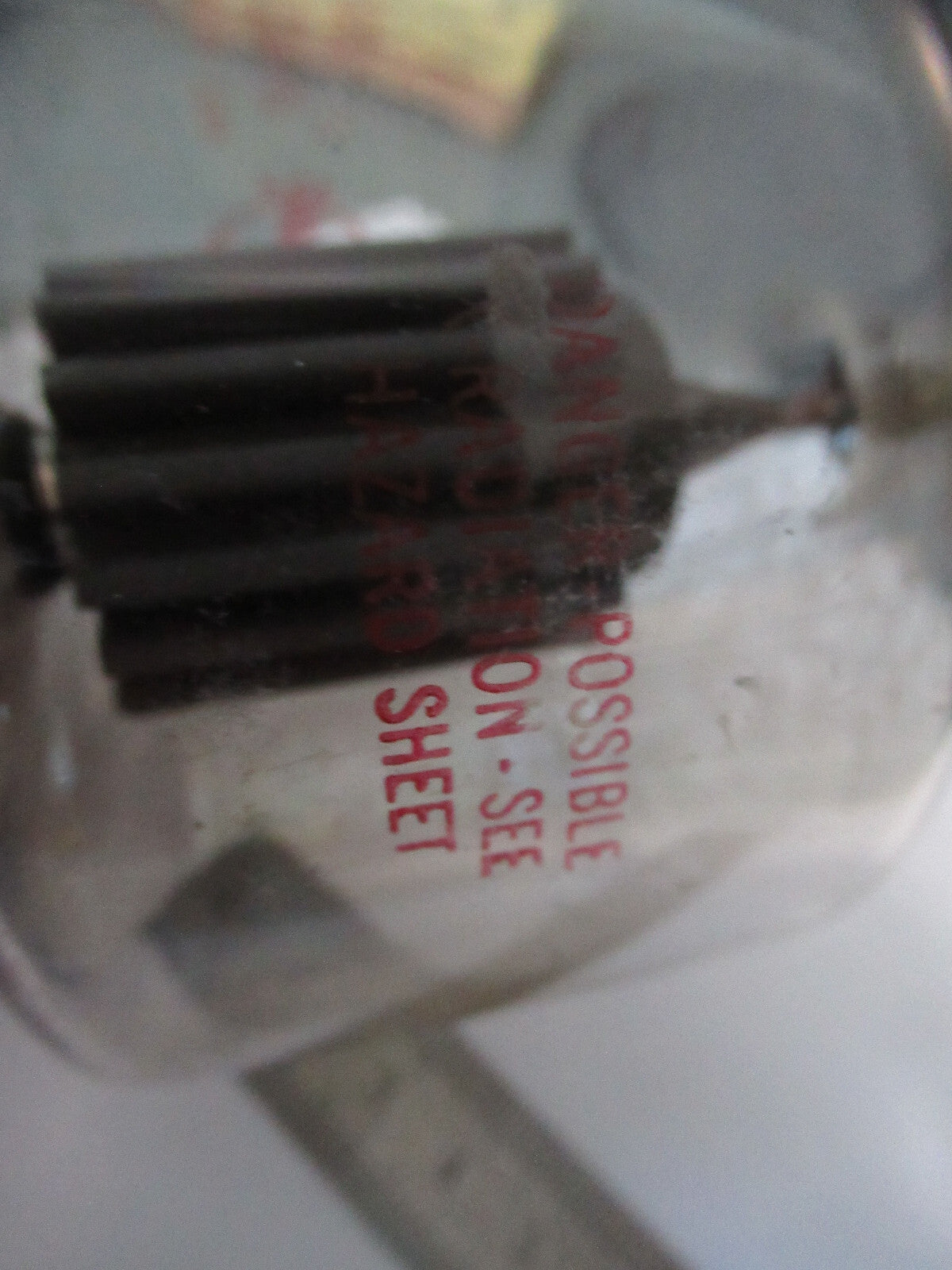 LARGE TRANSMISSION VACUUM TUBE EIMAC USA 8188 AS PICTURED &W7-B-19
