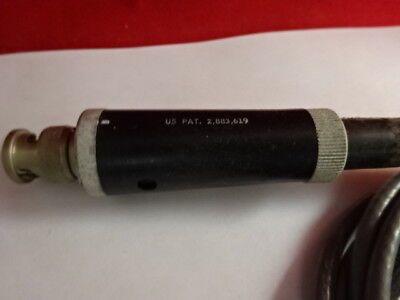 TEKTRONIX OSCILLOSCOPE PART ELECTRONIC PROBE AS IS &4B-A-29