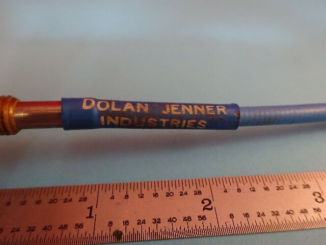 DOLAN JENNER INDUSTRIES FIBER GLASS ILLUMINATOR GUIDE AS IS #65-A-11