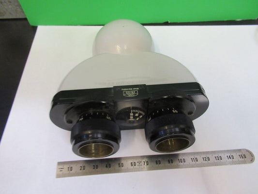 Microscope Part Optical Carl Zeiss AG Germany Binocular Head Optics AS Pic