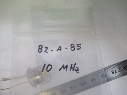 SPACE 10 MHz QUARTZ CRYSTAL FREQUENCY CONTROL BLILEY BG61 GLASS PACKAGE 82-A-85
