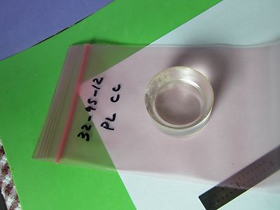 Optical PlanO Concave Lens chipped on edge Mil Spec Laser Optics
