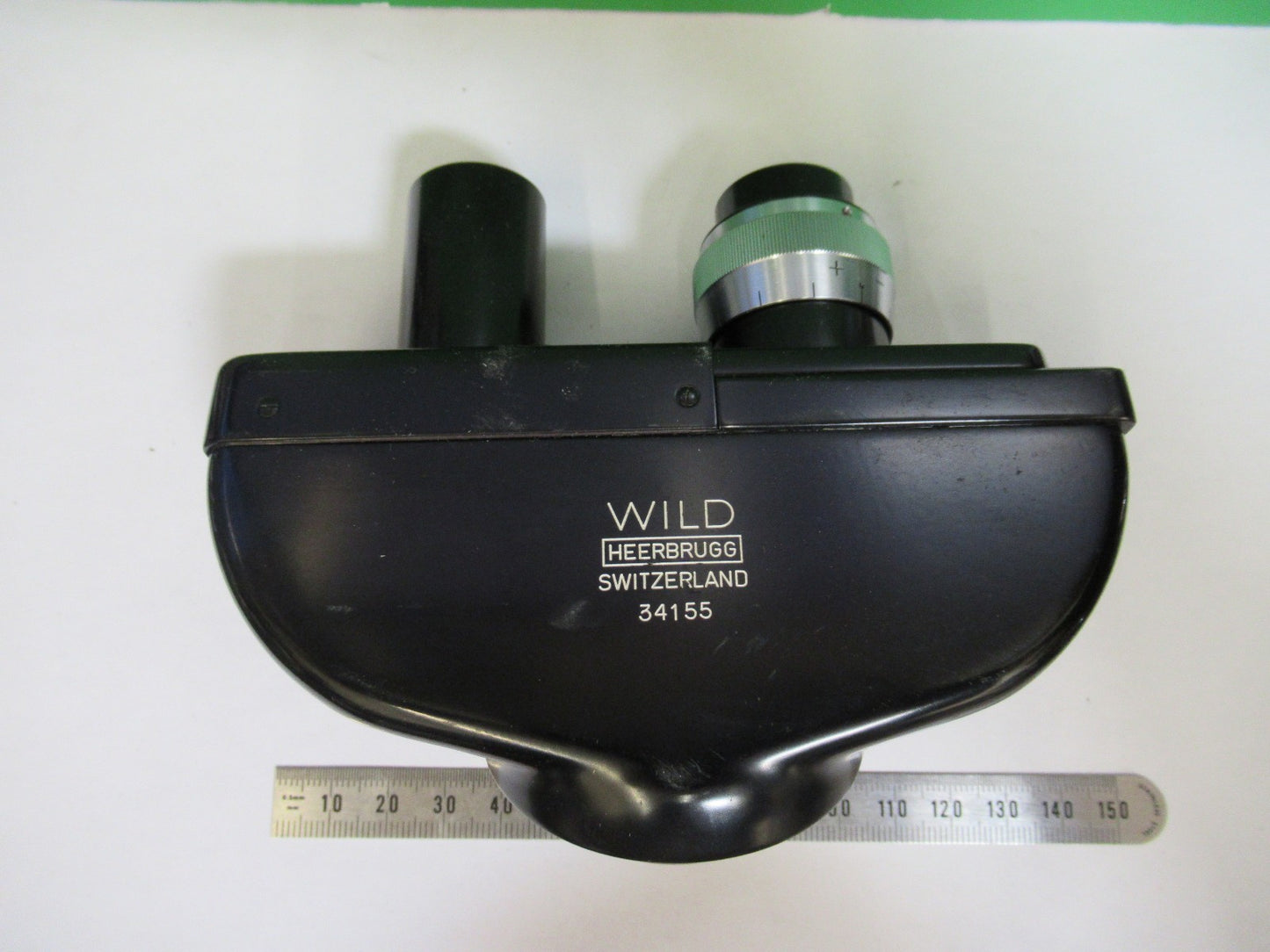 WILD HEERBRUGG SWISS binocular head MICROSCOPE PART AS PICTURED T6-A-62