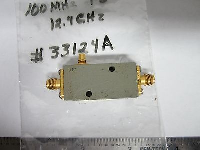 HP SWITCH 33124A 12.4 GHz  RF MICROWAVE FREQUENCY BIN#F6-32