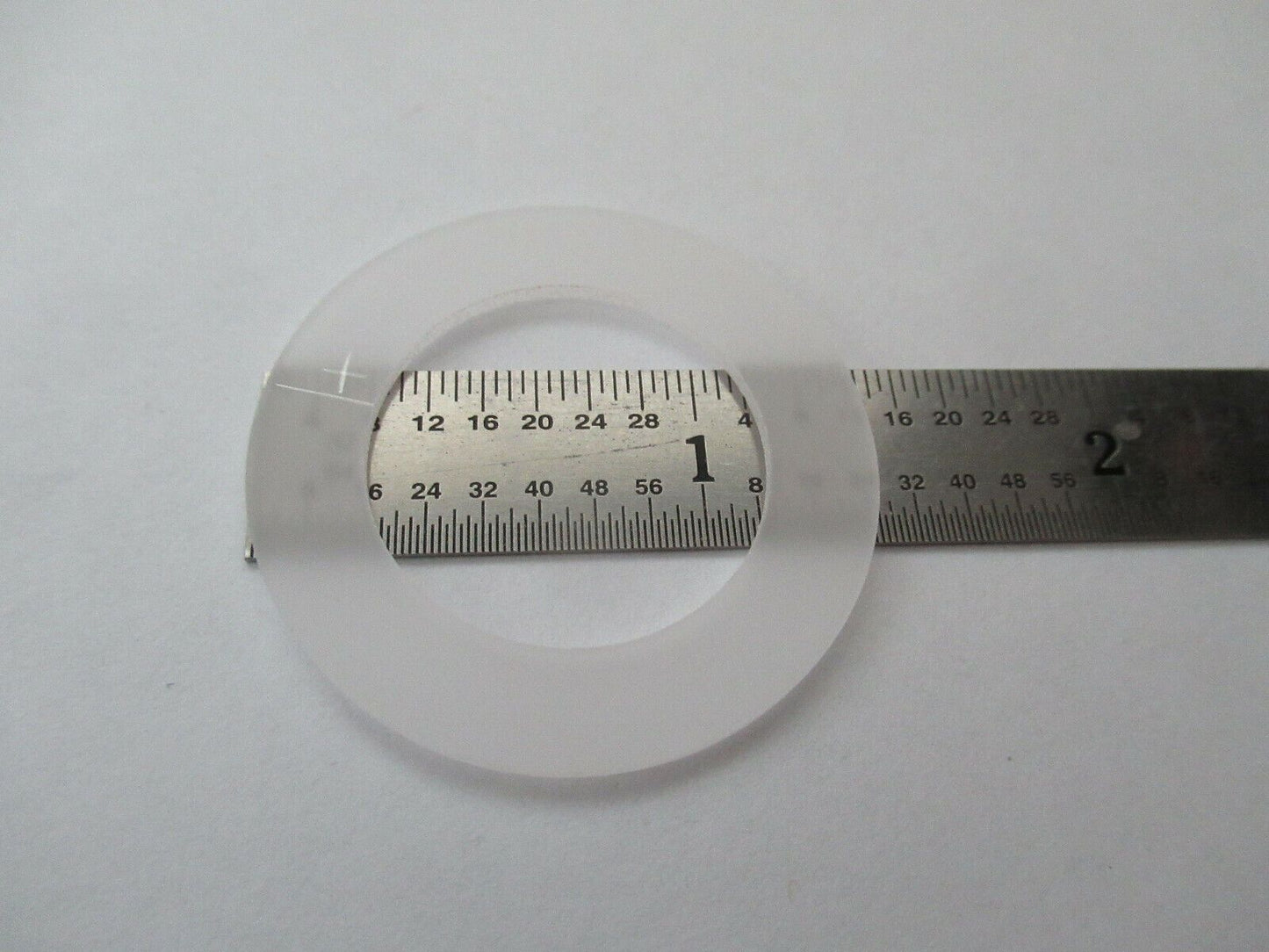 BLANK PIEZOELECTRIC QUARTZ CRYSTAL X-CUT UNPLATED PIEZO SENSOR AS PIC #F5-A-69