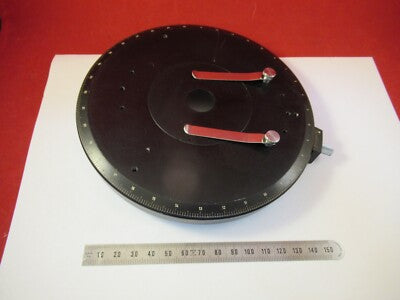Carl Zeiss AG Germany Stage Table Rotable Pol Microscope Part