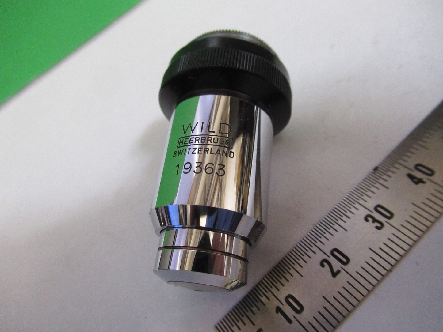 HI 100X OBJECTIVE WILD HEERBRUGG SWISS MICROSCOPE PART AS PICTURED Q7-B-18