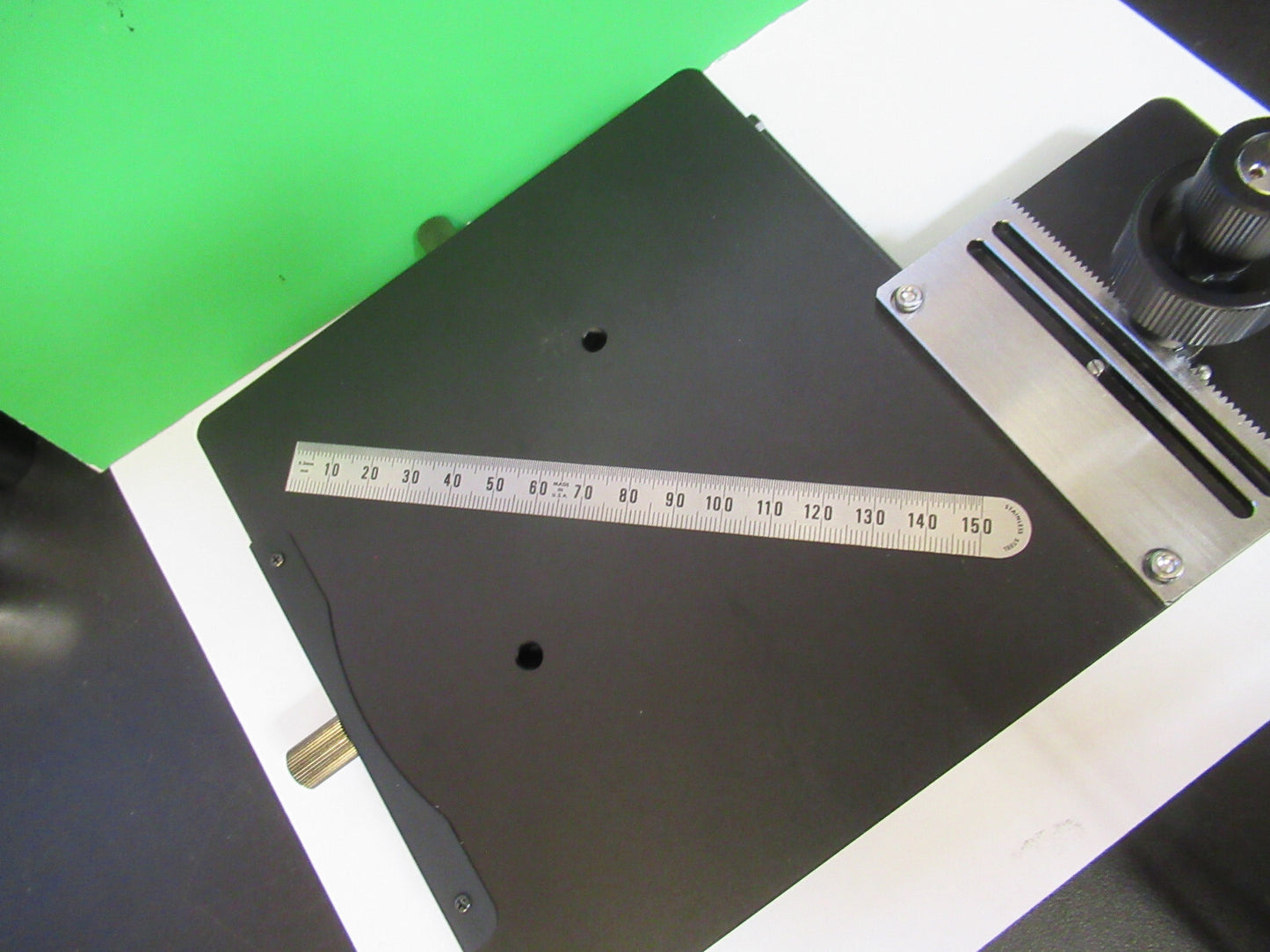 Fisher Scientific Japan Xy Stage Table Microscope Part