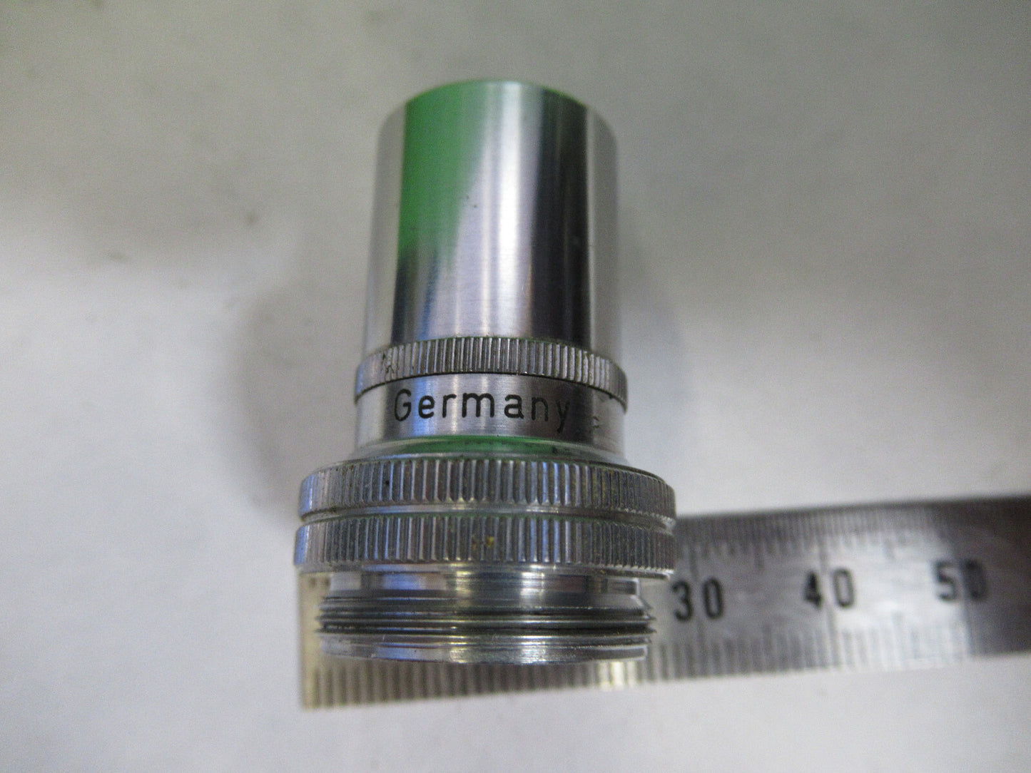 ROLYN GERMANY 10X OBJECTIVE MICROSCOPE PART AS PICTURED X9-B-38