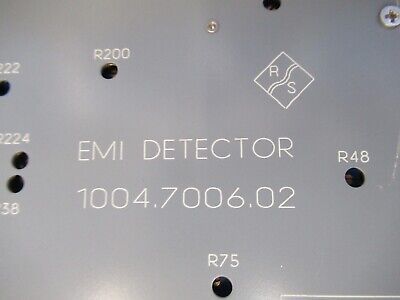 BOARD for ROHDE & SCHWARZ EMI RECEIVER EMI DETECTOR 1004.7006.02 &B5-A-18
