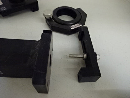FOR PARTS LOT OPTICS FIXTURES ORIEL NEWPORT HOLDER MOUNTS SUPPORT AS IS #TC1-J