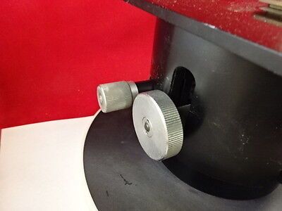 HUGE INTERFEROMETER MICROSCOPE TILTING TABLE  Z AXIS TILT TIP OPTICS AS IS BN#74