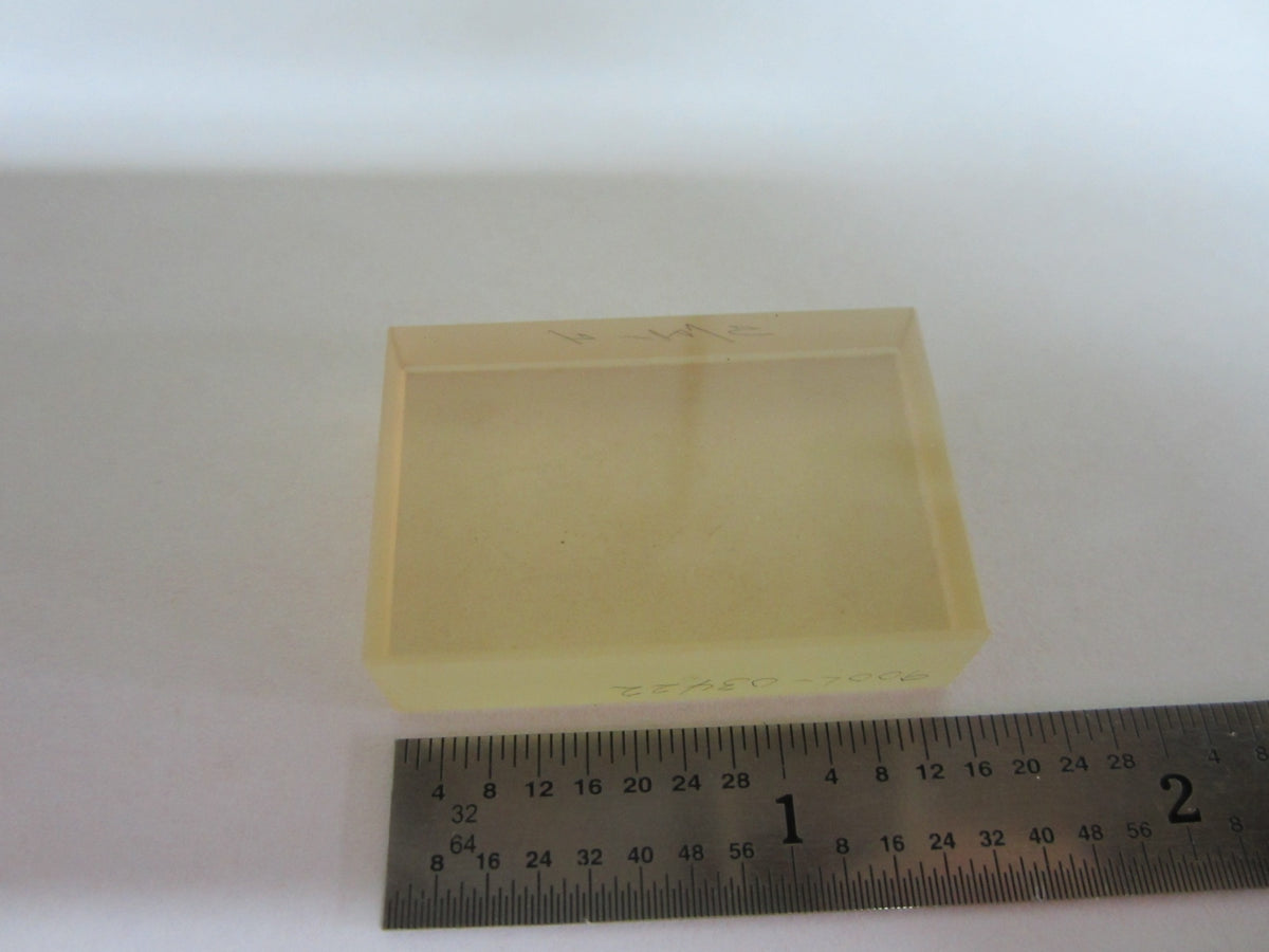 Optical Zerodur Flat Block one side is polished Laser Optics as pic