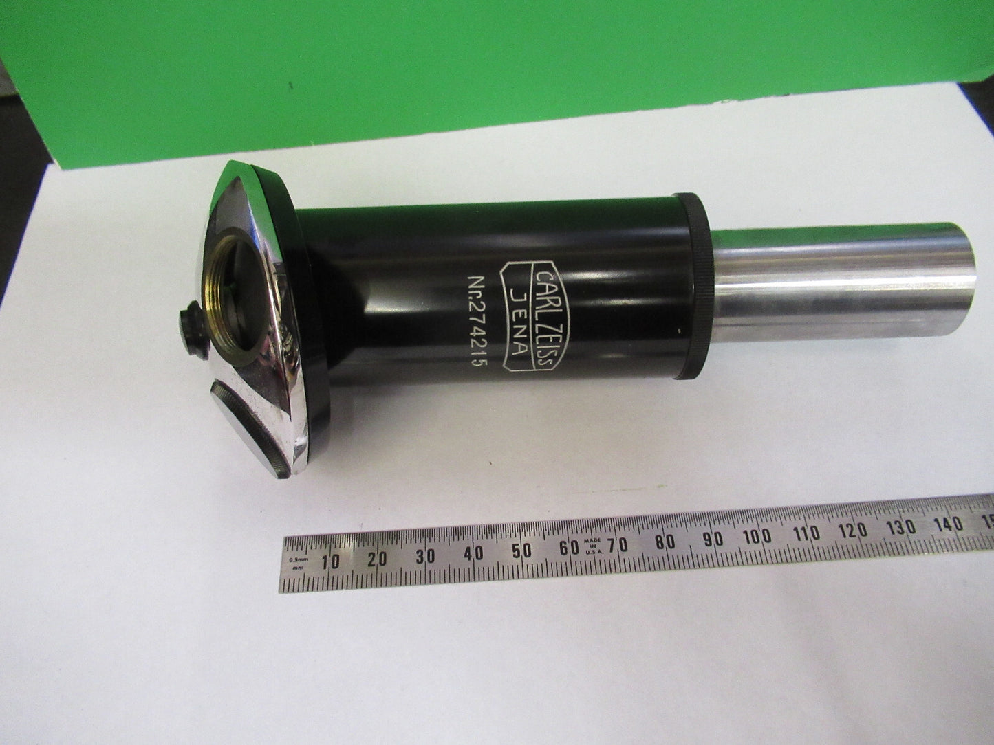 Carl Zeiss AG Germany Tubus + Nosepiece Microscope Part