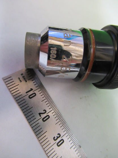 CARL ZEISS 2.5X /160 LENS OBJECTIVE OPTICS MICROSCOPE PART AS PICTURED &G7-A-16