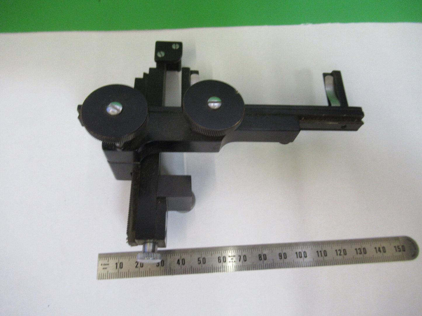 Antique Bausch & Lomb Xy Stage Assembly Microscope Part