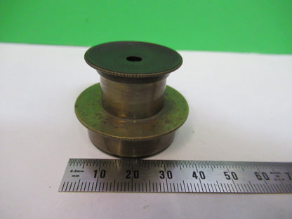 Antique Brass Grunow Rare Ocular Eyepiece Microscope Part