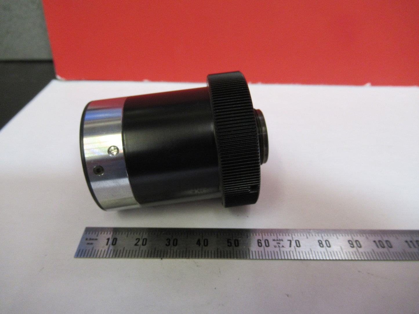 BECK UK REFLECTIVE OBJECTIVE 15X RARE OPTICS MICROSCOPE PART AS PICTURED T7-A-83
