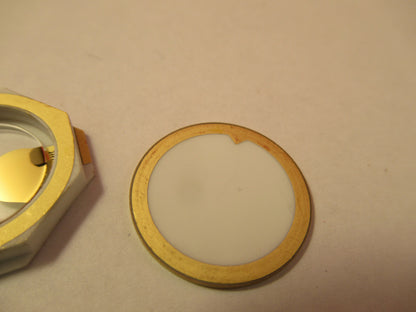 BENDIX LATERAL FIELD FLATPACK GOLD PLATED QUARTZ CRYSTAL RARE AS PIC FT-1-ZA