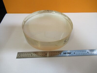 Optical Lens PlanO Convex Glass [scratches]