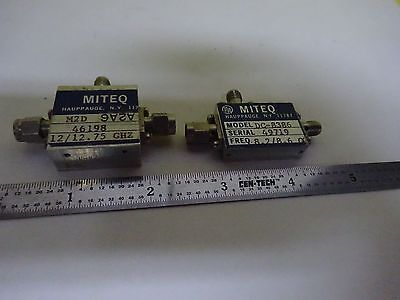 RF MICROWAVE FREQUENCY MODULES MITEQ NEW YORK SMA CONNECTOR AS IS BIN#X7-14