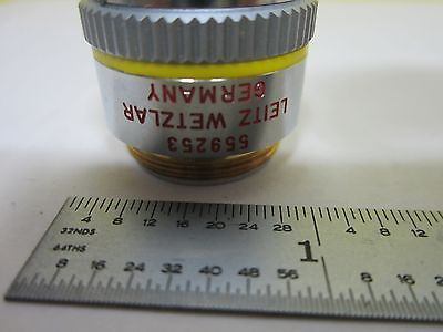 MIKROSKOPTEIL OBJEKTIV LEITZ FLUOTAR 10X P INFINITY OPTICS AS IS BIN#U2-17