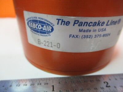 FABCO CYLINDER PNEUMATIC PANCAKE LINE B-221-0 AIR CONTROL AS PICTURED #P7-A-13