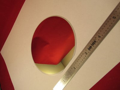 BST COATED + PLATINUM SAPPHIRE SINGLE CRYSTAL WAFER BARIUM STRONTIUM &AG-A-09