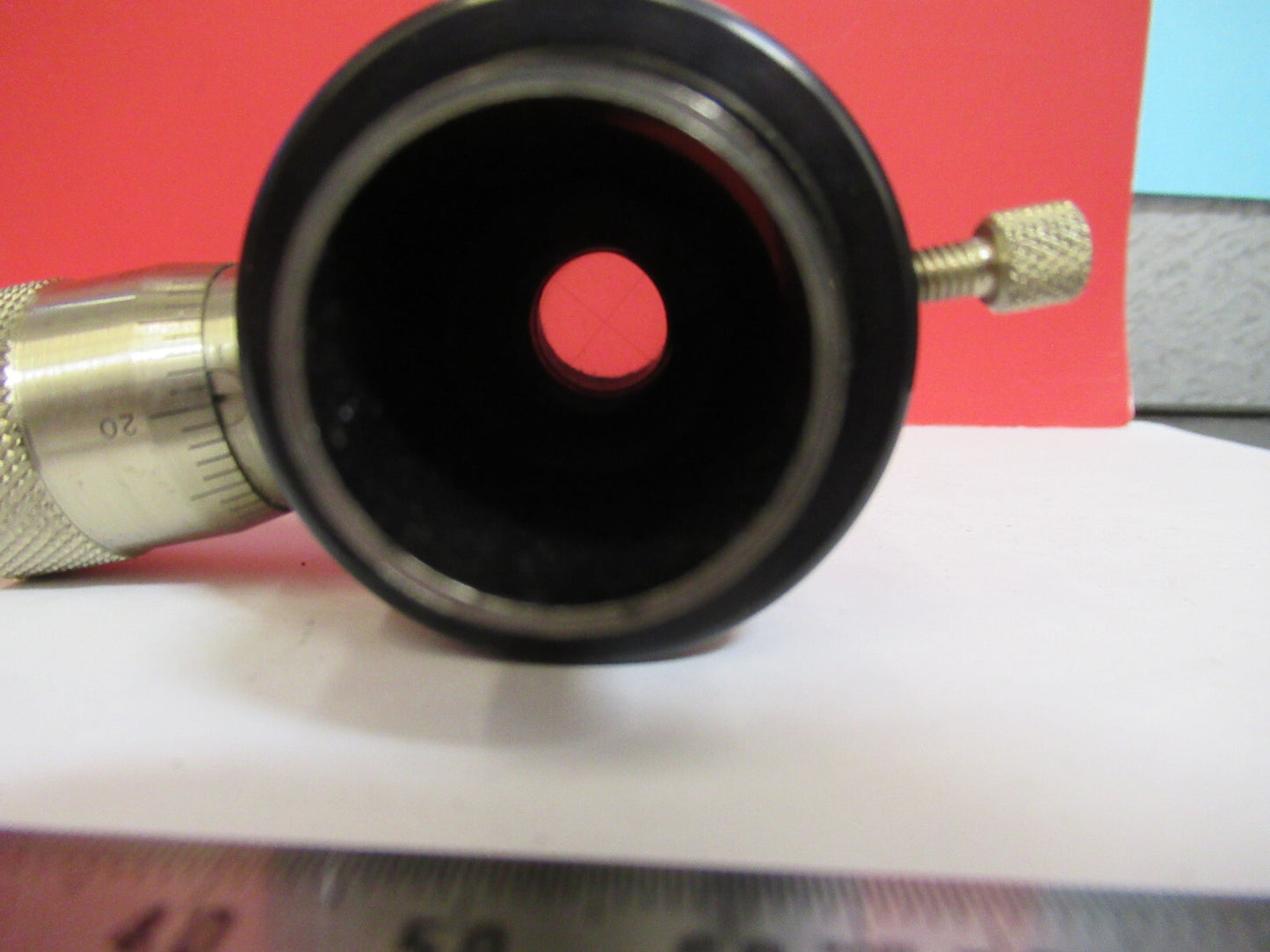 PTI FILAR MEASURING OCULAR EYEPIECE MICROSCOPE PART AS PICTURED T9-A-46