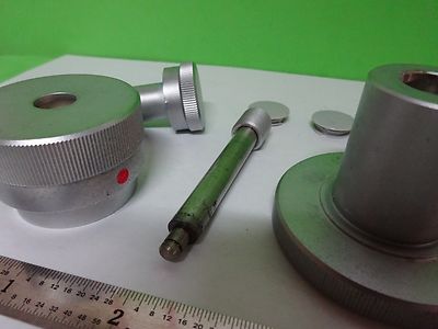 MICROSCOPE PART POLYVAR REICHERT LEICA SET OF KNOBS AS IS BIN#W2-16